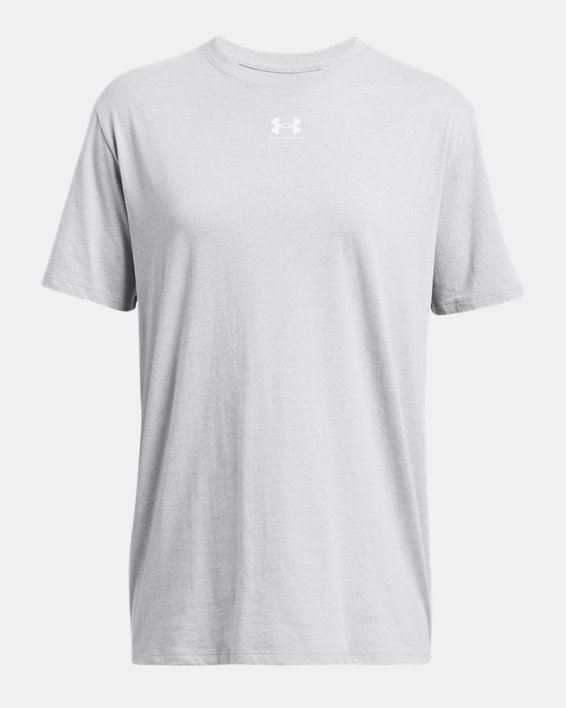 Women's UA Campus Oversize Short Sleeve in Gray image number 2